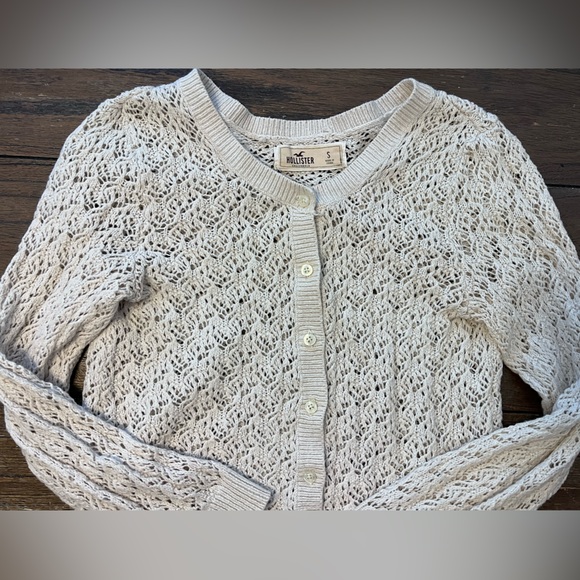 VTG Hollister Y2K Knit Cardigan 2000’s Womens size Small - Picture 5 of 6